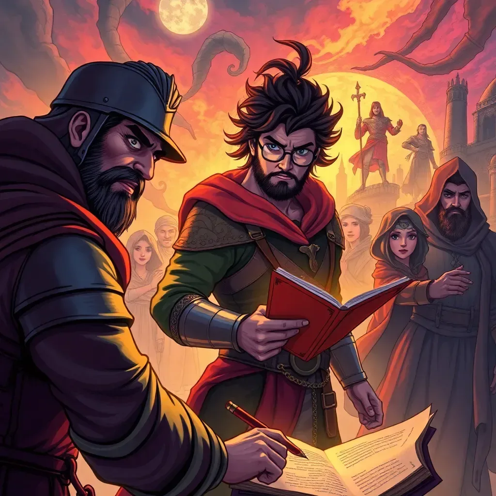 Chronoscribe: Whose Story Is It Anyway?