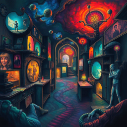 Cerebral Maze: Who's Mind Are You In? - Text-based game