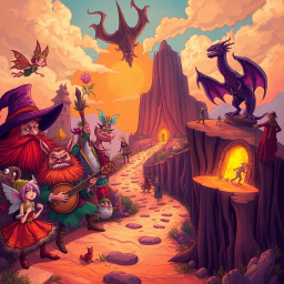 Chronicles of Chaos: Whose World Is It Anyway? - Text-based game