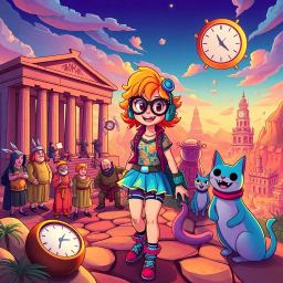 ChronoChase: Whose Time Is It Anyway? - Text-based game