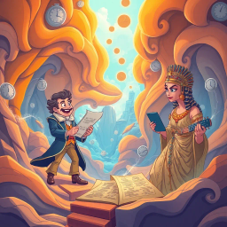 Chronoscribe: Whose Story is it Anyway? - Text-based game