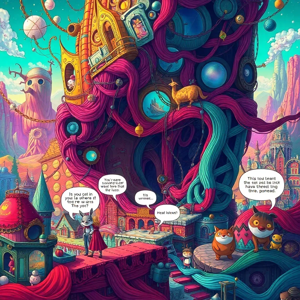 Chaotic Threads: Whose World Anyway?