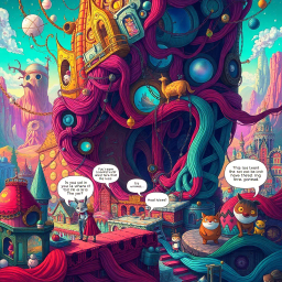 Chaotic Threads: Whose World Anyway? - Text-based game