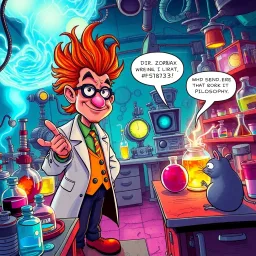 Whose Lab is it Anyway? - Text-based game