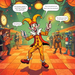 Chrono Crack-Up: Whose Time Is It Anyway? - Text-based game