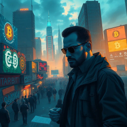 Power Play: The Crypto Showdown - Text-based game