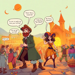 Chrono Cascade: Who's Time Is It Anyway? - Text-based game