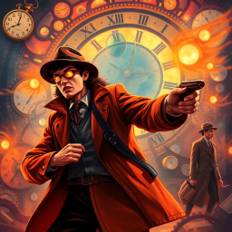 Chrono Cascade: Who's Time Is It Anyway? - Text-based game