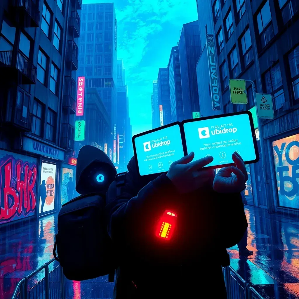 Ubidrop: Cross-Platform File Adventure