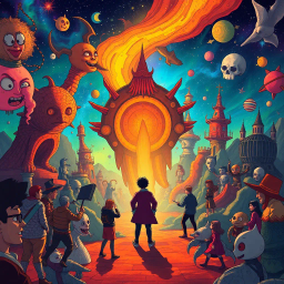 The Great MetaQuest: Whose Adventure Is It Anyway? - Text-based game