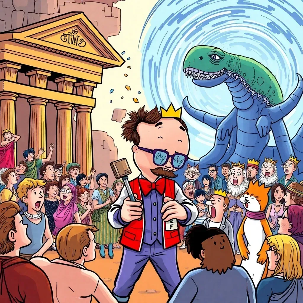 Chronochaos: Whose Hilarity Is It Anyway?