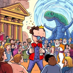 Chronochaos: Whose Hilarity Is It Anyway? - Text-based game