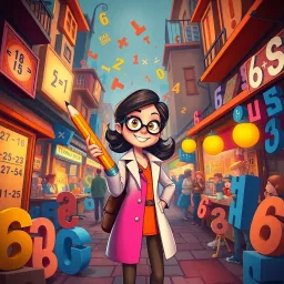 Mathematical Whodunit text games