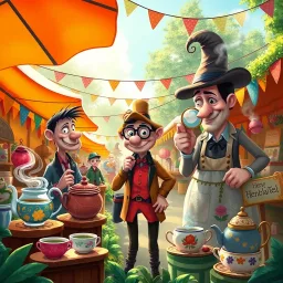 Whose Tea Is It Anyway? - Text-based game