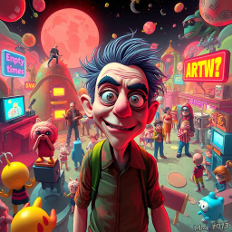 MetaMayhem: Whose Adventure Is It Anyway? - Text-based game