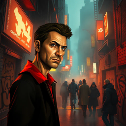 Whose Face Is It Anyway? - Text-based game