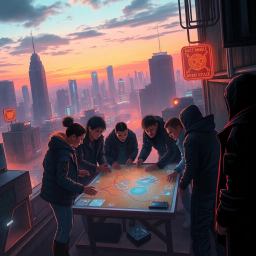 Squad Goals: The Conclave Conspiracy - Text-based game