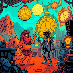 ChronoChaos: Who's Time Is It Anyway? - Text-based game