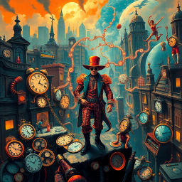 ChronoRift: Time's Play - Text-based game