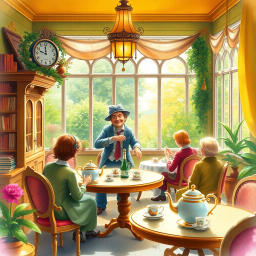 Whose Tea is it Anyway? - Text-based game