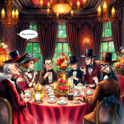 Whose Tea Is It Anyway? - Text-based game