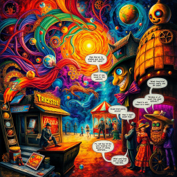 Chaotic Threads: Whose World Anyway? - Text-based game