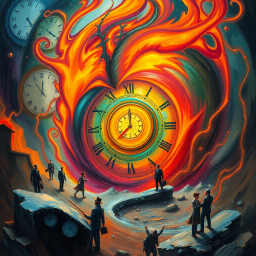 Chrono-Cascade: Who's Time is it Anyway? - Text-based game