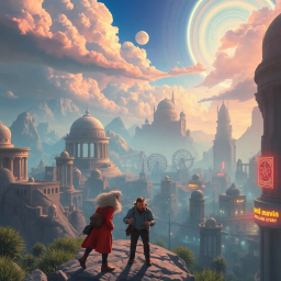 Chrono Cascade: Who's Time Is It Anyway? - Text-based game