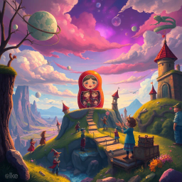 Questception: Who's Journey is it Anyway? - Text-based game