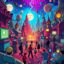 MetaMayhem: Whose Adventure Is It Anyway? - Text-based game