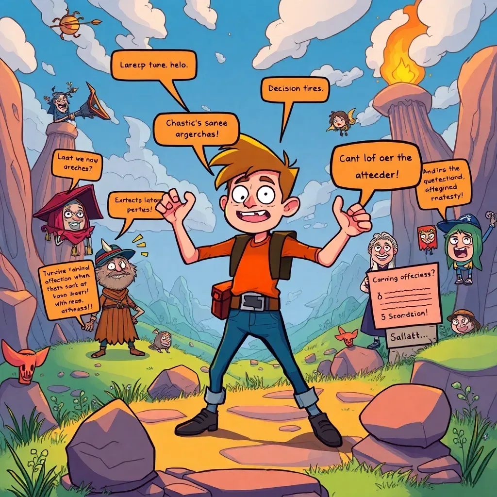 The Great MetaQuest: Whose Adventure is it Anyway?