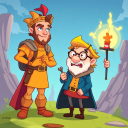 MetaQuest: Who's the Hero, Anyway? - Text-based game
