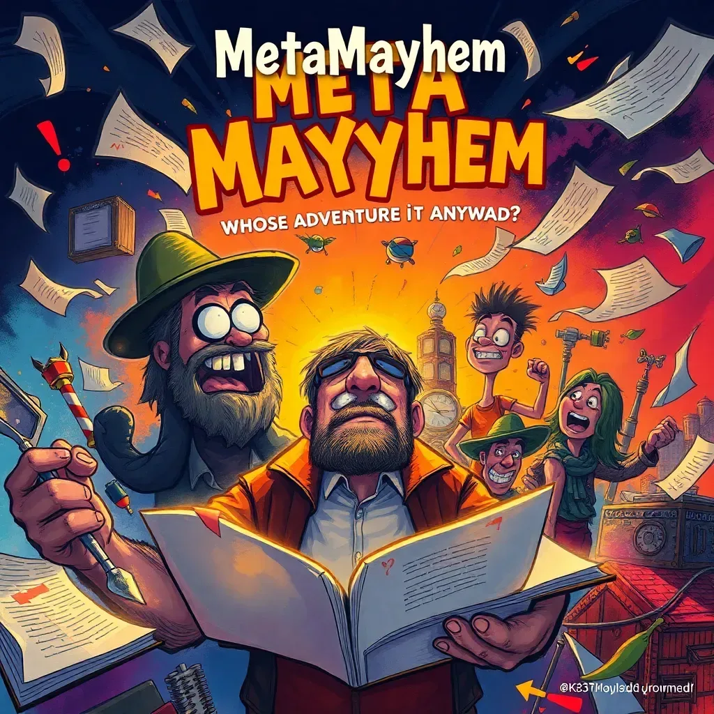 MetaMayhem: Whose Adventure Is It Anyway?