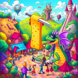 QuestQuest: Whose Adventure Is It Anyway? - Text-based game