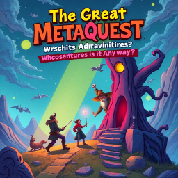 The Great Metaquest: Whose Adventure Is It Anyway? - Text-based game