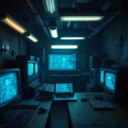 Haunted Bytes: Data Resurrection - Text-based game