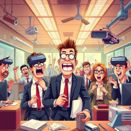 Budget Blitz: Corporate Chaos - Text-based game