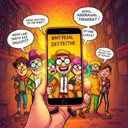 Who Dis? A Misfit Mystery - Text-based game
