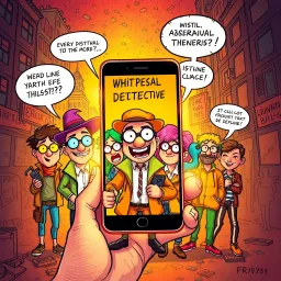 Who Dis? A Misfit Mystery - Text-based game