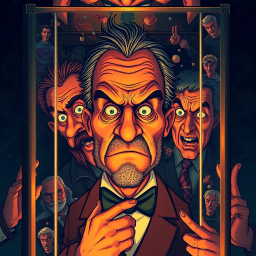Whose Face Is It Anyway? - Text-based game