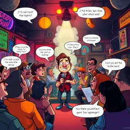 Whose Laugh Is It Anyway? - Text-based game