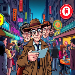 Whose Face Is It Anyway? - Text-based game