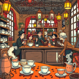 Whose Tea Is It Anyway? - Text-based game
