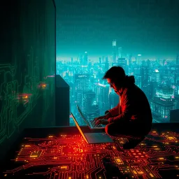 Secrets of the Cyberspace - Text-based game