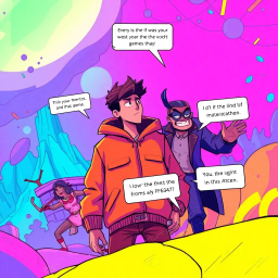 MetaMayhem: Whose Adventure is it Anyway? - Text-based game