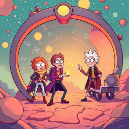 Chronochums: Whose Time Is It Anyway? - Text-based game