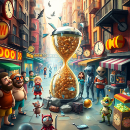 Chronochums: Whose Time Is It Anyway? - Text-based game