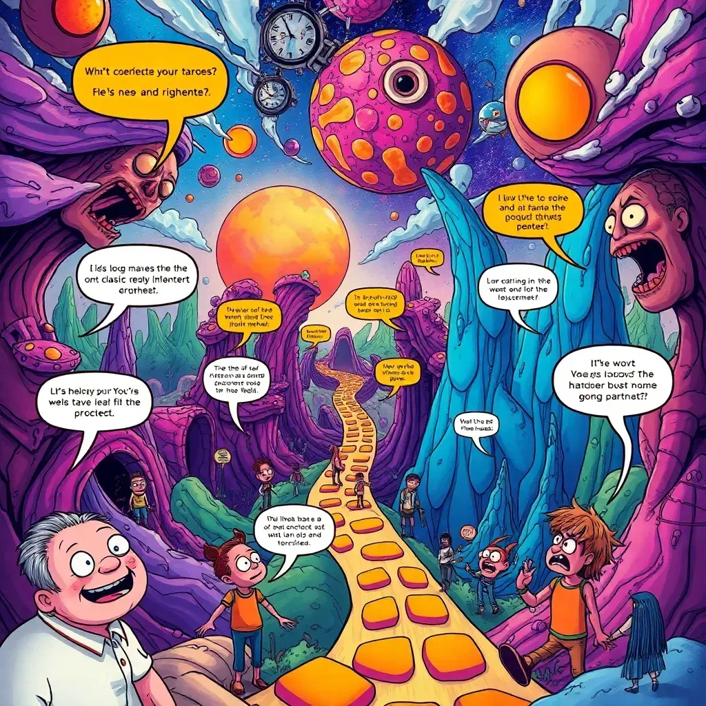 Metamayhem: Whose Adventure Is It Anyway?