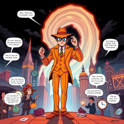 ChronoChase: Whose Time Is It Anyway? - Text-based game