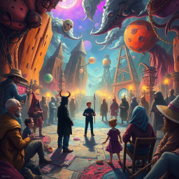 Metamayhem: Whose Adventure Is It Anyway? - Text-based game